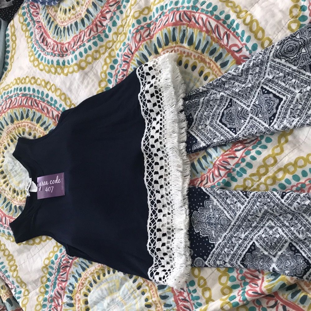 Area code 407 boutique set sz 8 nwt